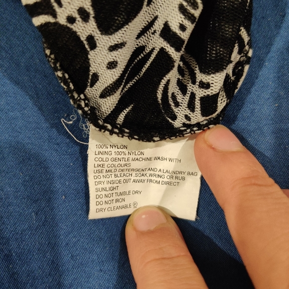 MORE MARCO POLO||VINTAGE Psychedelic mesh/NET TOP SIZE 4 XL - Picture 8 of 8